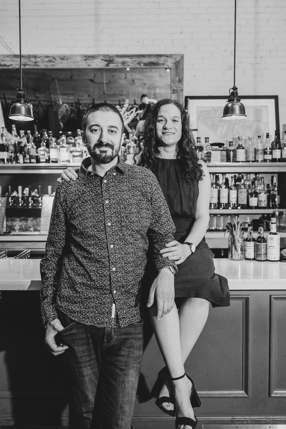 Photo from the engagement photo shoot