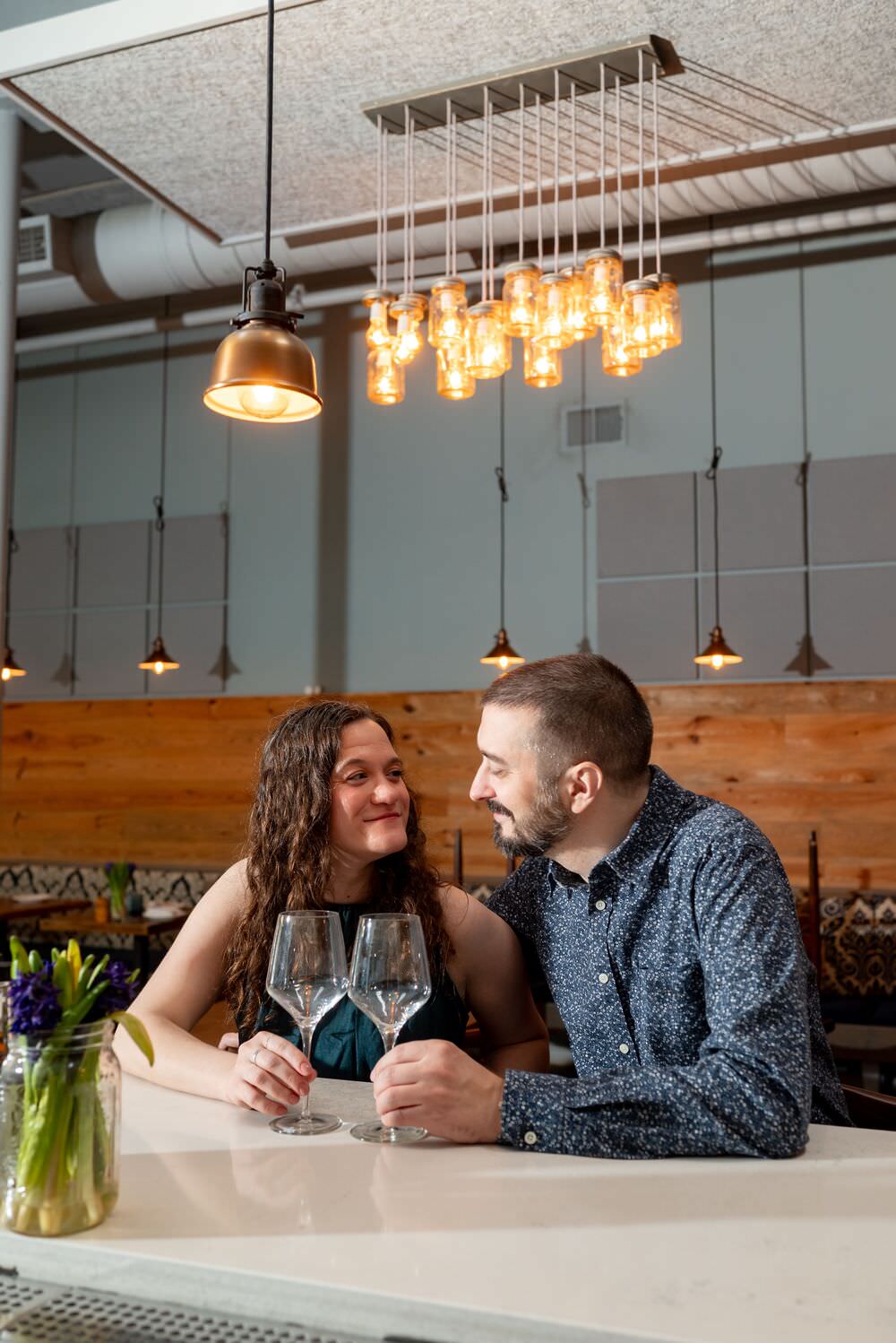 Photo from the engagement photo shoot