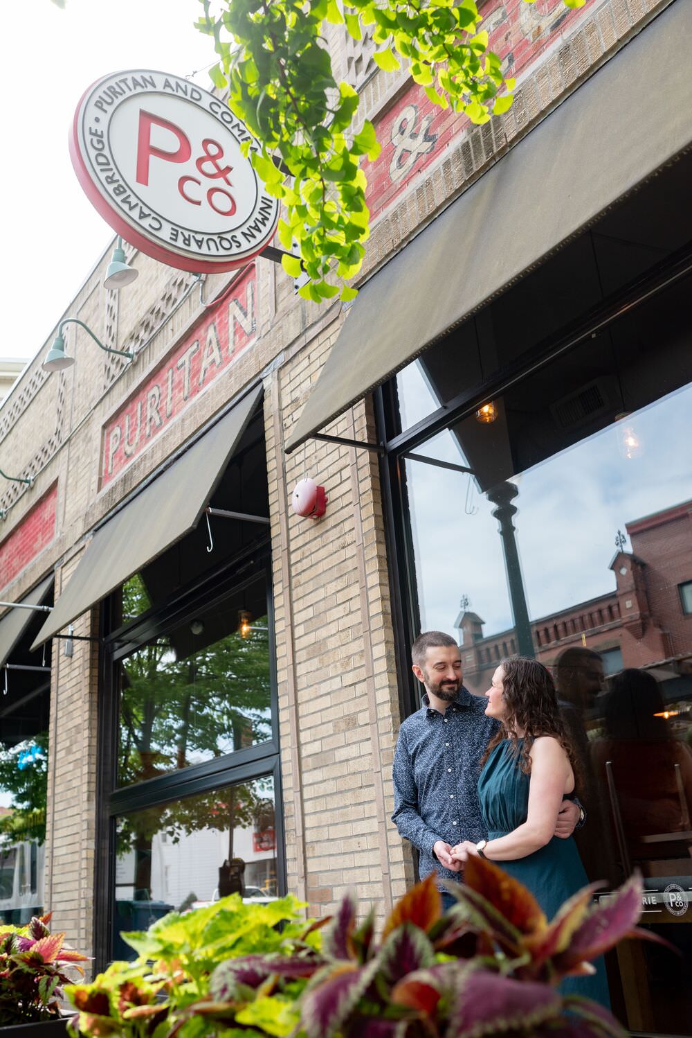 Photo from the engagement photo shoot