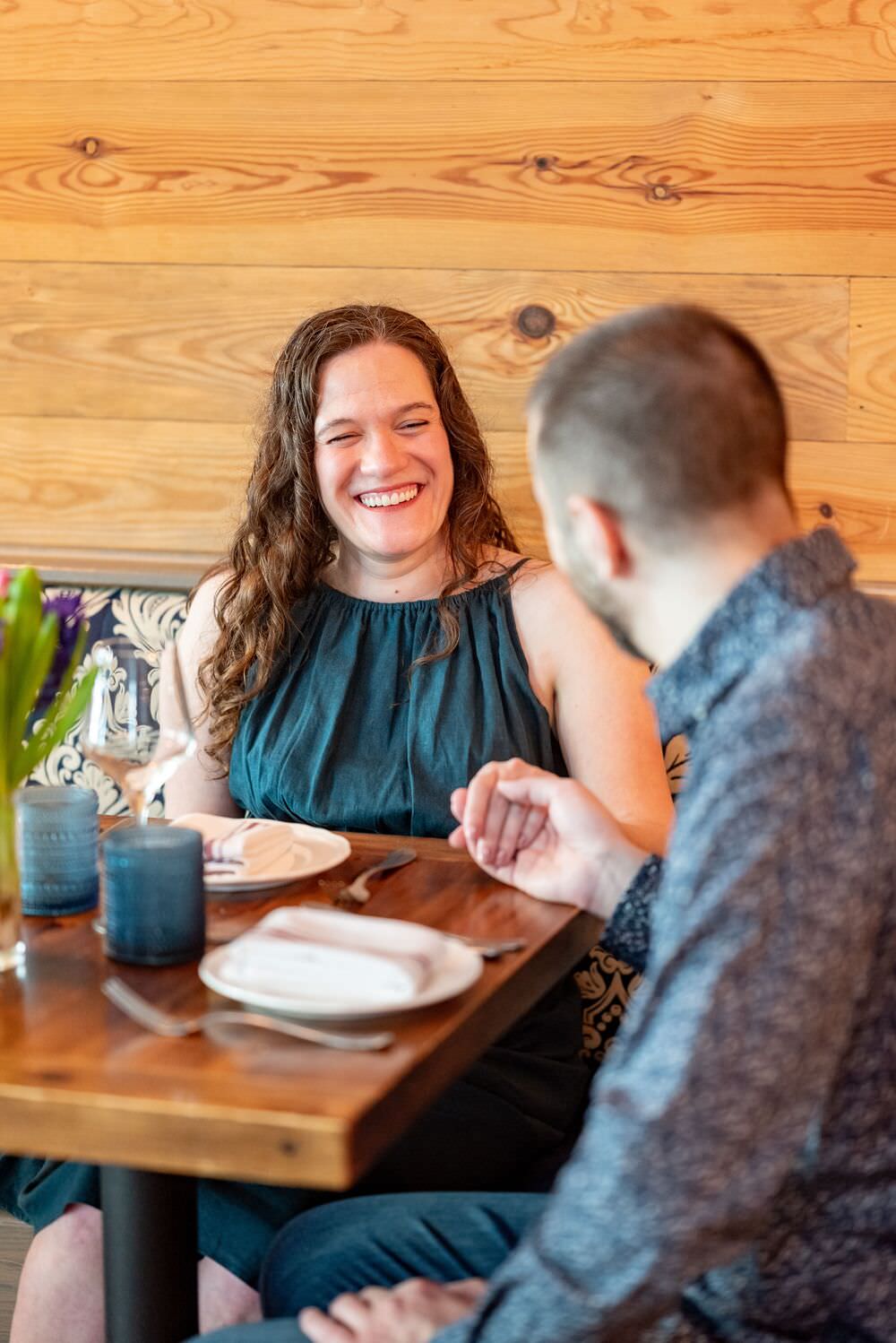 Photo from the engagement photo shoot