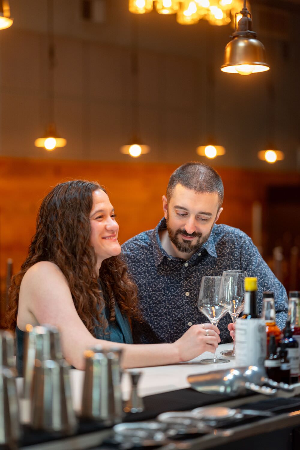 Photo from the engagement photo shoot