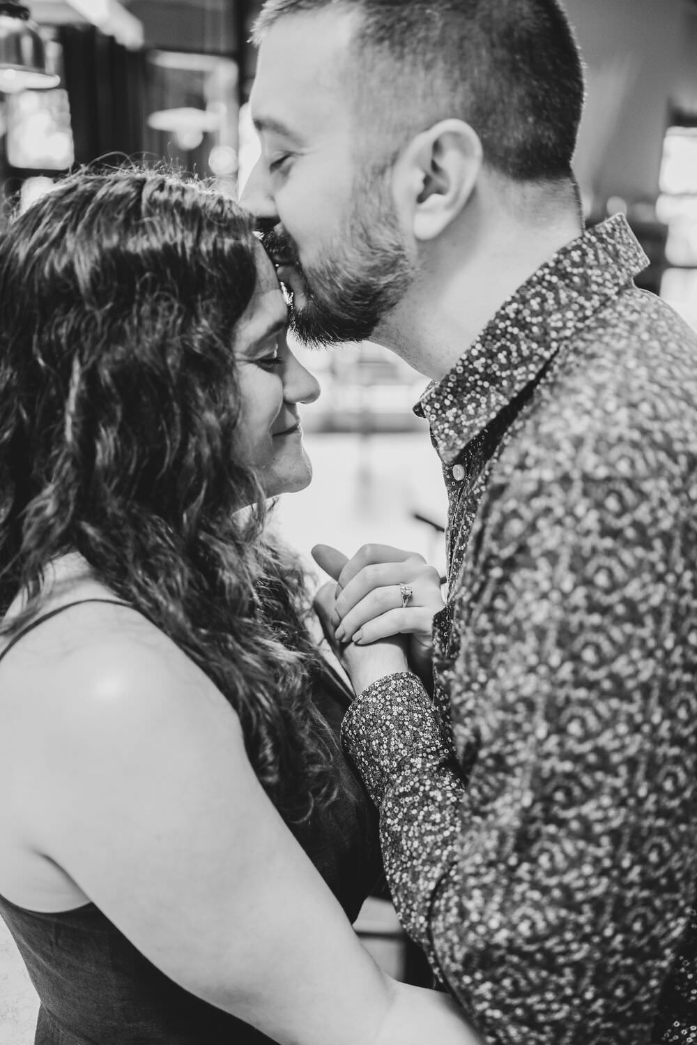 Photo from the engagement photo shoot